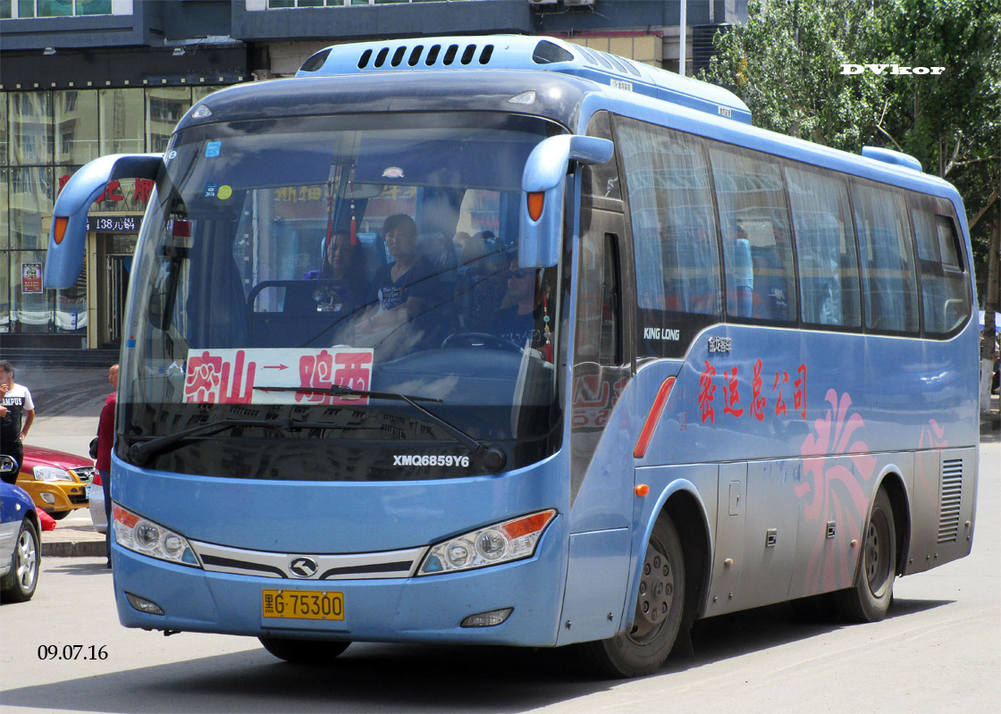 Китай, King Long XMQ6859Y6 № 黑G 75300