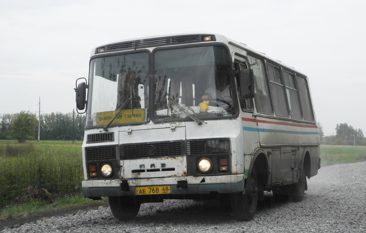 Тамбовская область, ПАЗ-32054-07 № АЕ 768 68