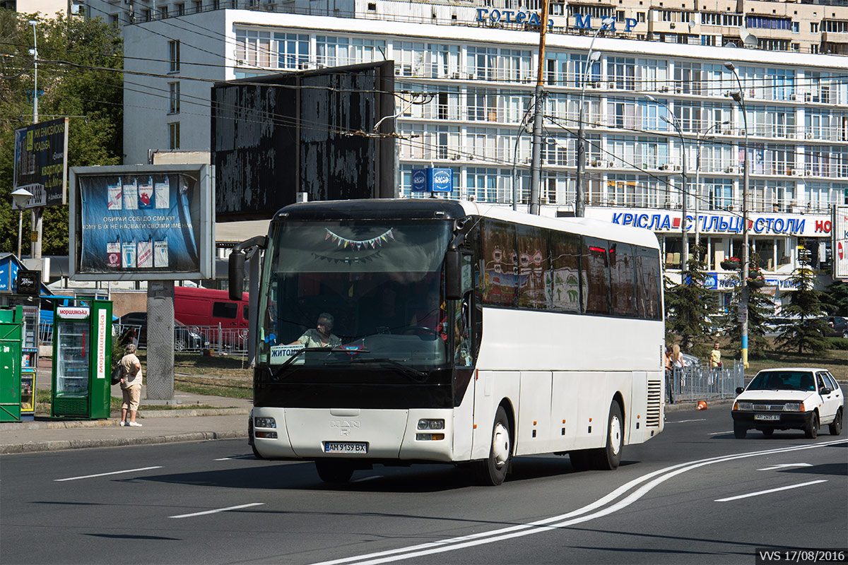 Тернопольская область, MAN A13 S2000 № AM 9139 BX