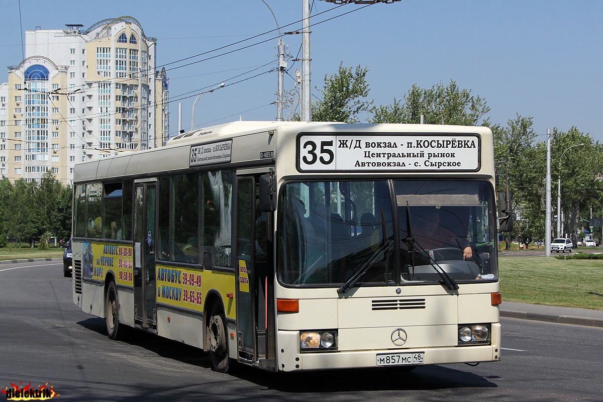 Lipetsk region, Mercedes-Benz O405N2 Nr. М 857 МС 48