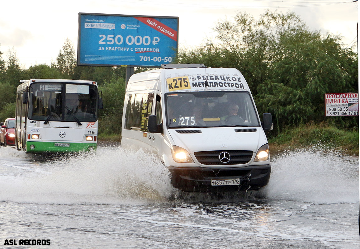 Санкт-Петербург, Луидор-22360C (MB Sprinter) № М 357 ТЕ 178