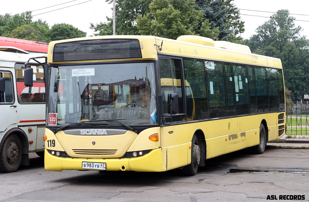 Ленинградская область, Scania OmniLink II (Скания-Питер) № 119