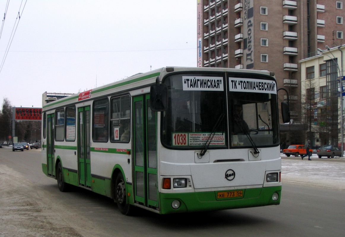 Novosibirsk region, LiAZ-5256.45 Nr. КЕ 773 54