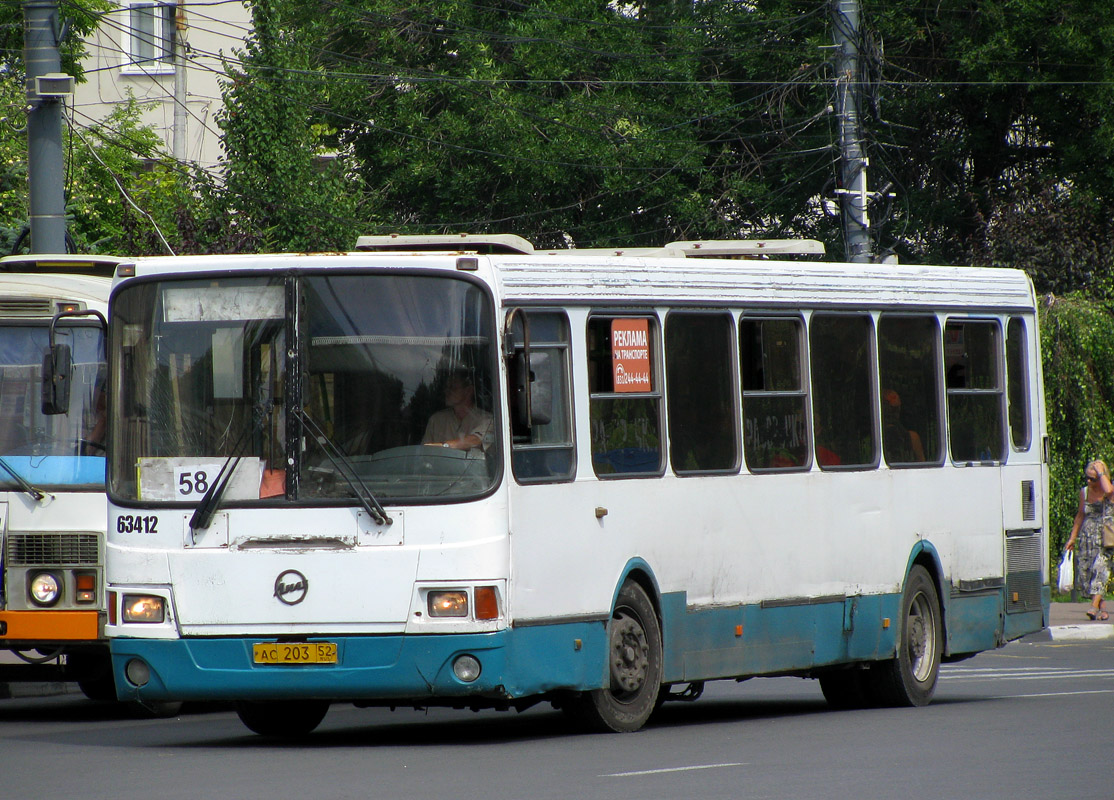 Нижегородская область, ЛиАЗ-5293.00 № 23412