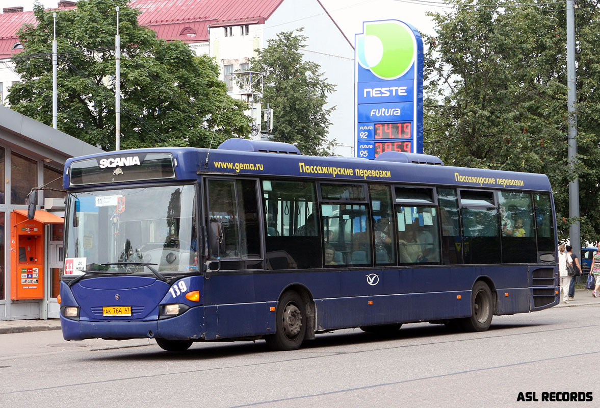 Ленинградская область, Scania OmniLink I (Скания-Питер) № 139