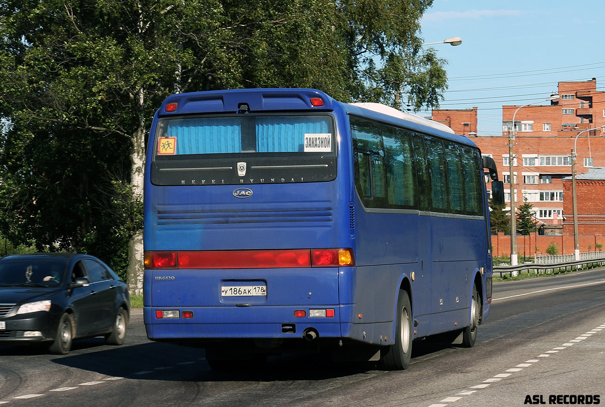 Санкт-Петербург, JAC HK6120 № У 186 АК 178