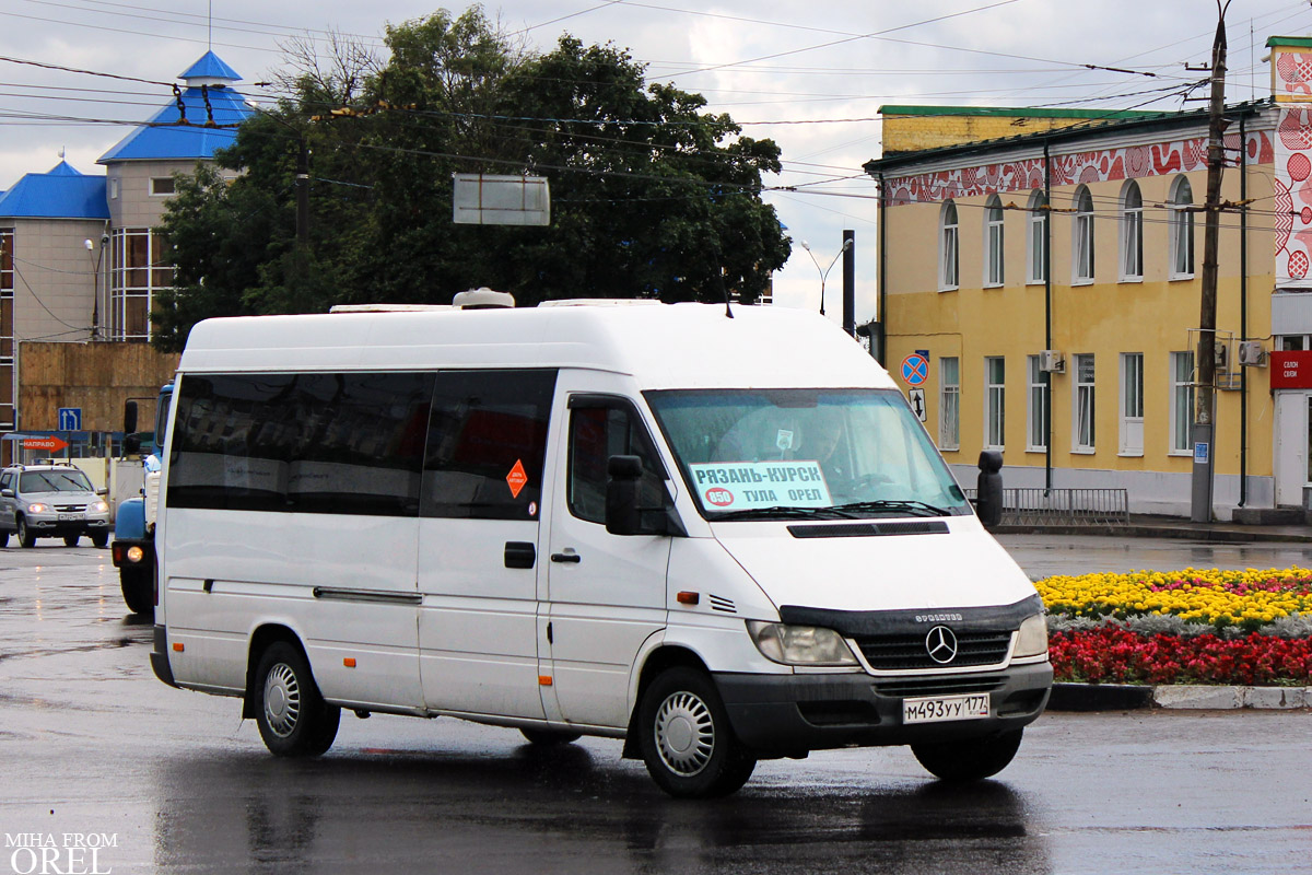 Курская область, Mercedes-Benz Sprinter W903 313CDI № М 493 УУ 177 — Фото —  Автобусный транспорт