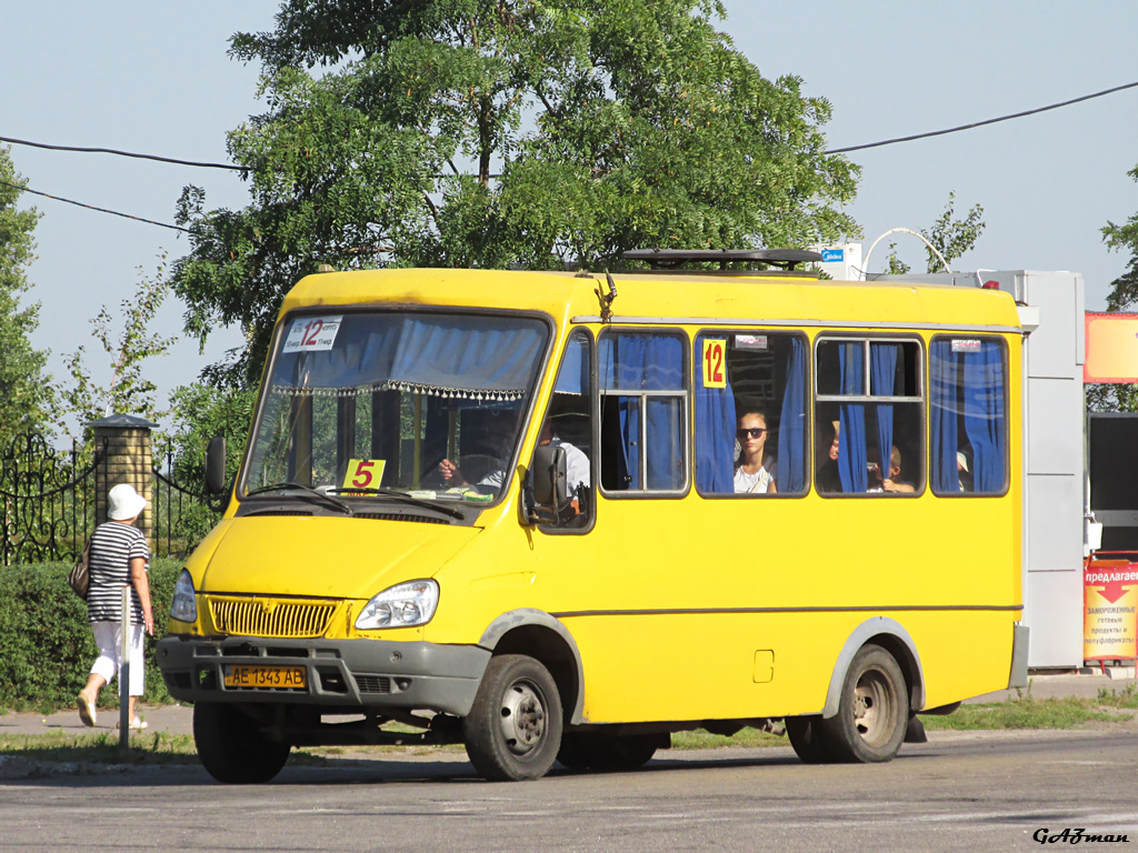 Днепропетровская область, БАЗ-22154 "Дельфин" № AE 1343 AB