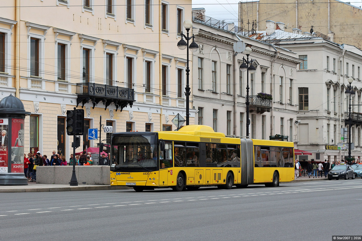 Санкт-Петербург, МАЗ-215.069 № 6830