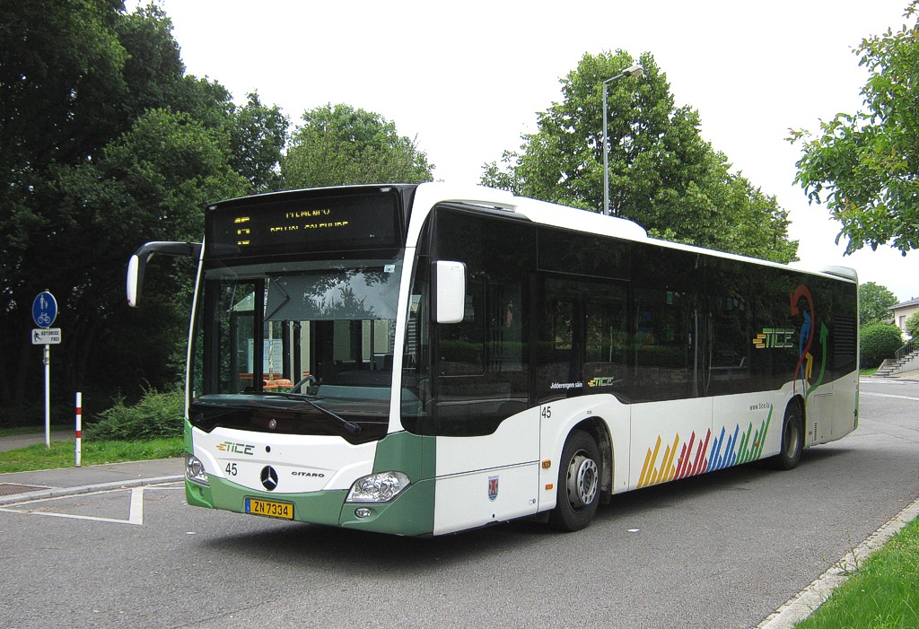 Люксембург, Mercedes-Benz Citaro C2 № 45