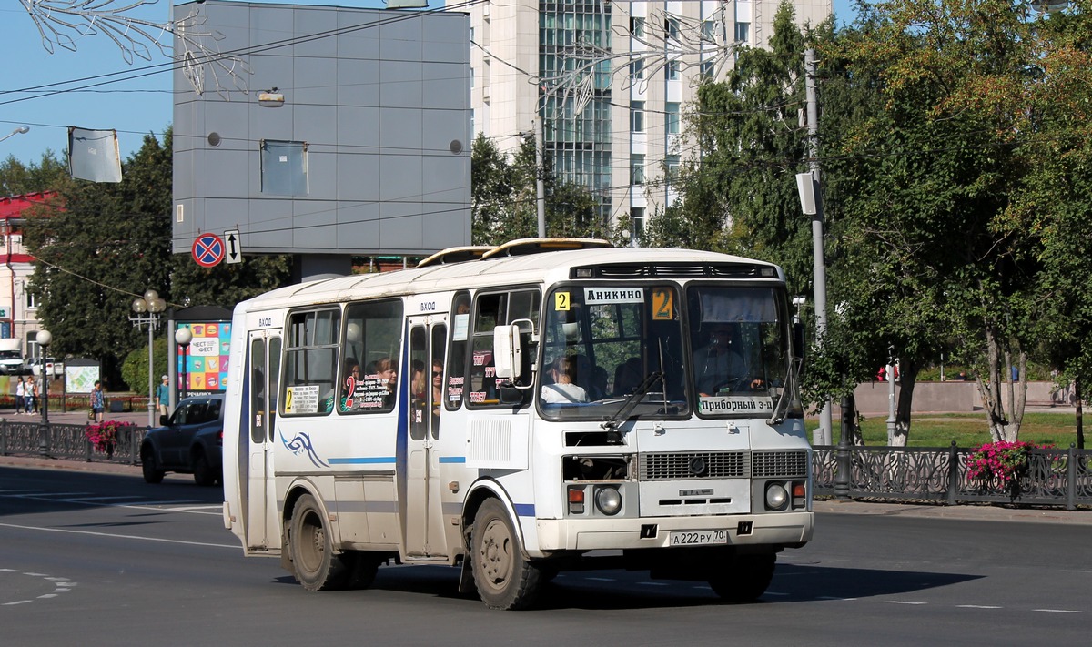 Томская область, ПАЗ-32054 № А 222 РУ 70