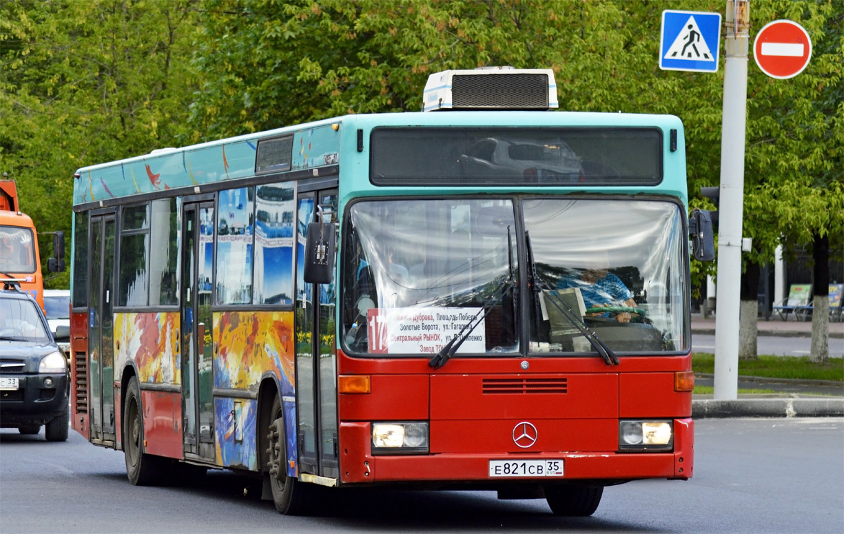 Владимирская область, Mercedes-Benz O405N № Е 821 СВ 35