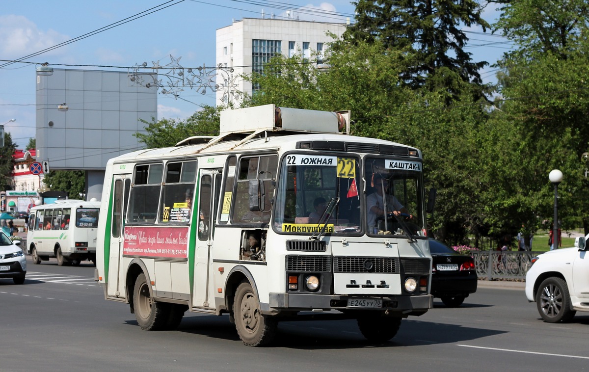 Томская область, ПАЗ-320517 № Е 245 УУ 70