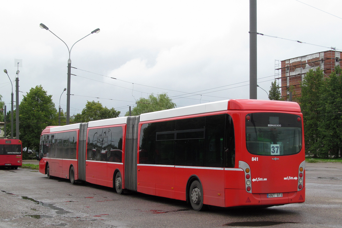 Литва, Van Hool New AGG300 № 841