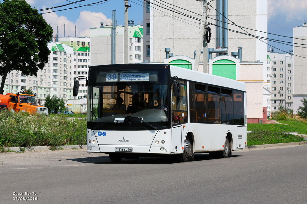 Общественный транспорт города Орёл онлайн