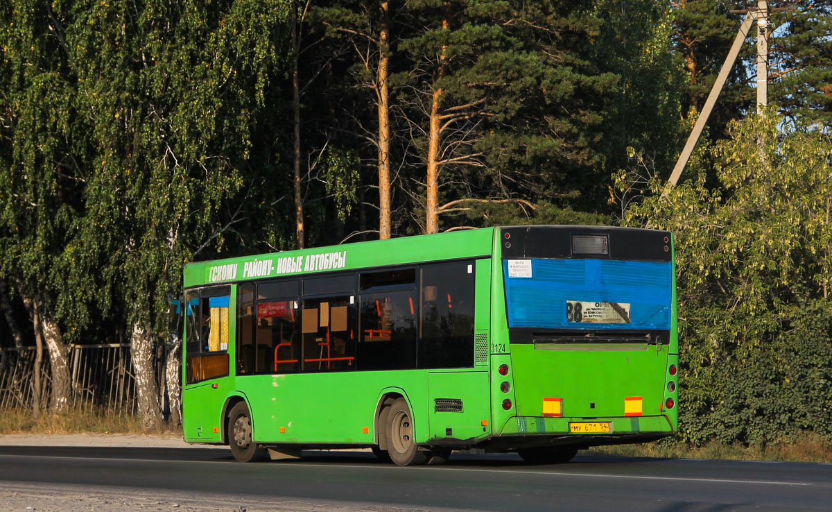 Новосибирская область, МАЗ-206.060 № 3124