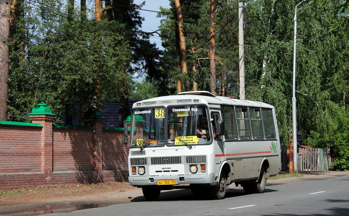 Томская область, ПАЗ-32054 № АС 103 70