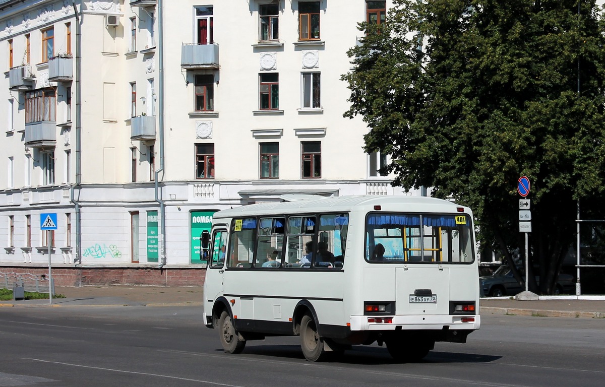 Томская область, ПАЗ-32054 № Е 863 ХУ 70