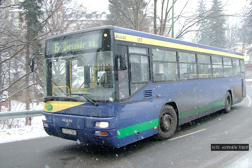 Венгрия, MAN A74 Lion's Classic SL223 № 417