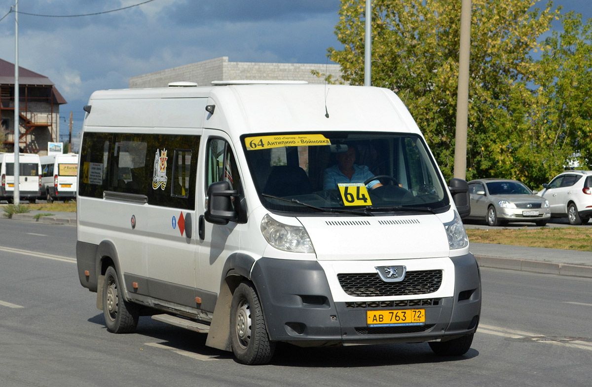 Тюменская область, Нижегородец-2227SK (Peugeot Boxer) № АВ 763 72