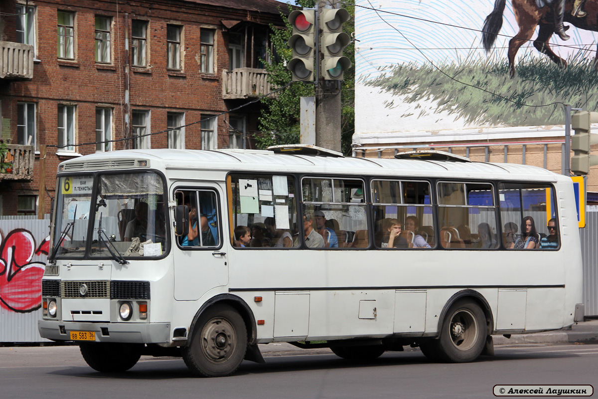 Воронежская область, ПАЗ-4234 № ВВ 583 36