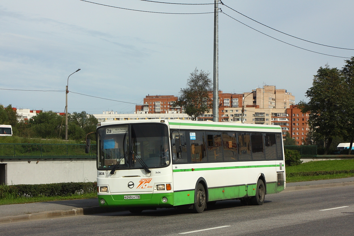 Санкт-Петербург, ЛиАЗ-5293.60 № 3634