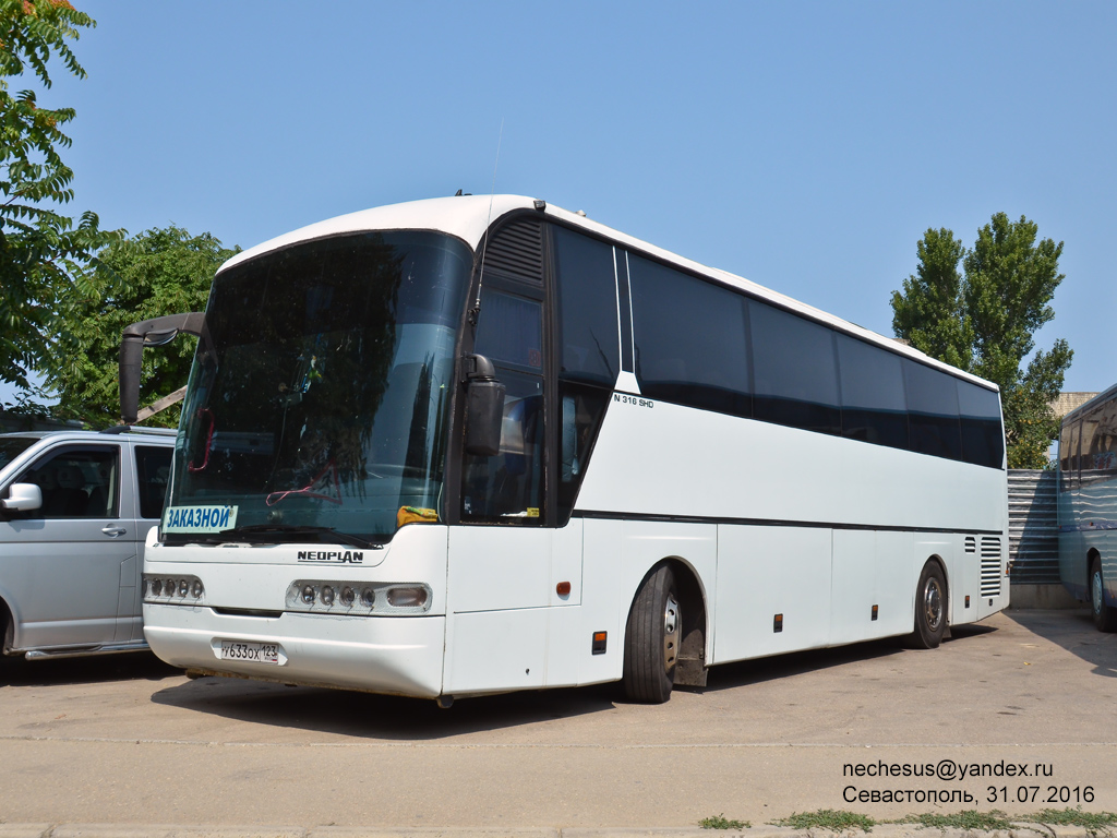 Краснодарский край, Neoplan N316SHD Euroliner № У 633 ОХ 123