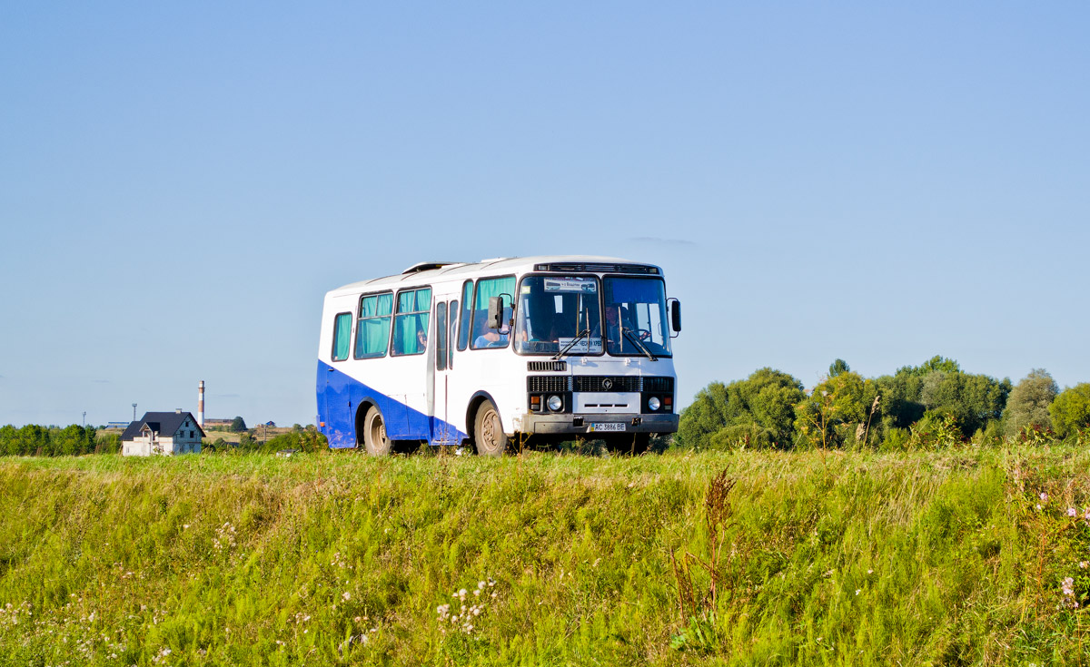 Волынская область, ПАЗ-32053 № AC 3886 BE