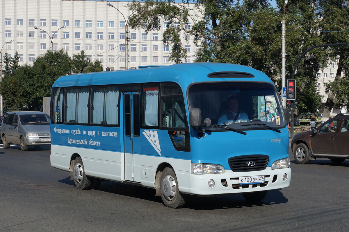Архангельская область, Hyundai County Deluxe № К 100 ВР 29
