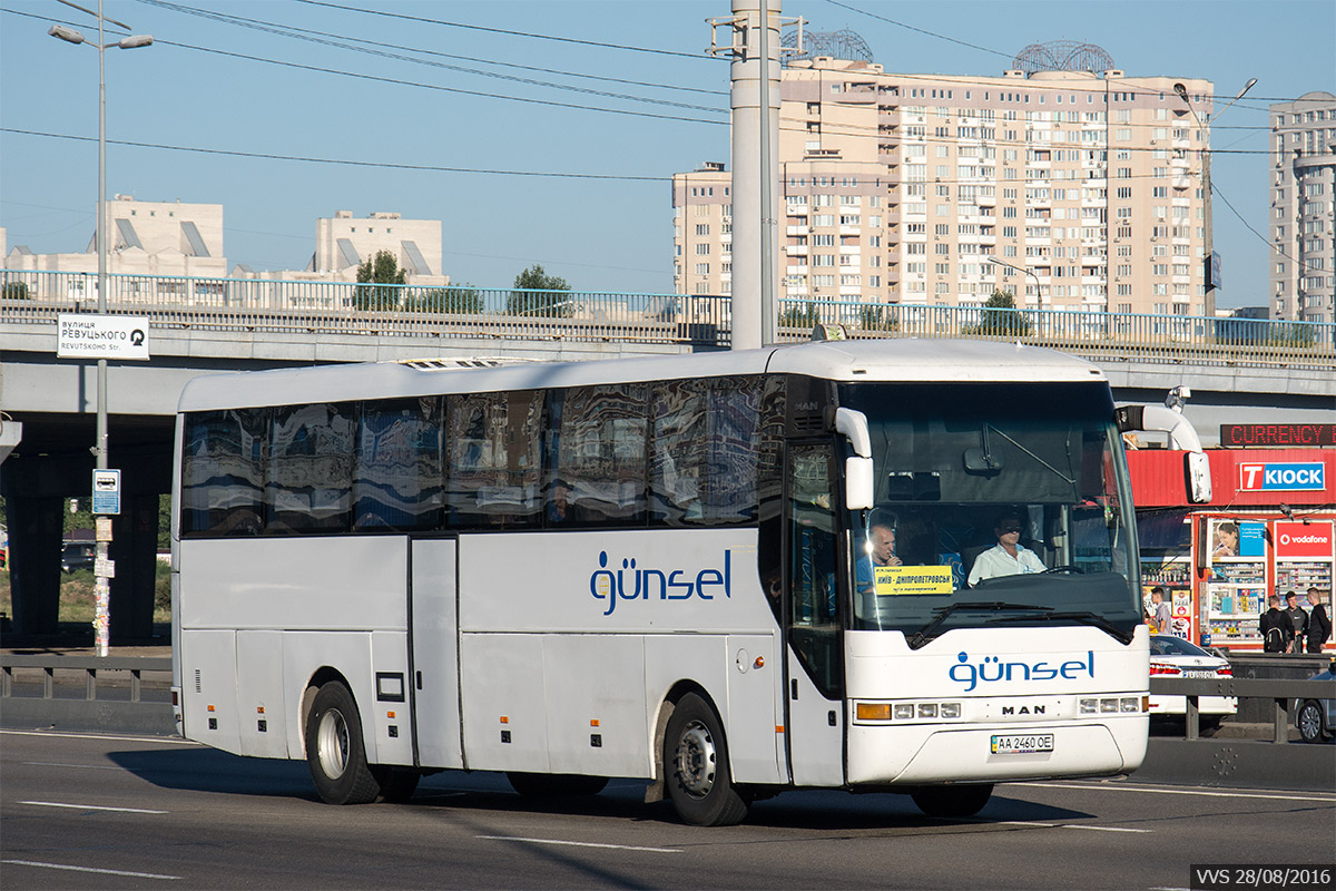 Киев, MAN A13 S2000 № AA 2460 OE