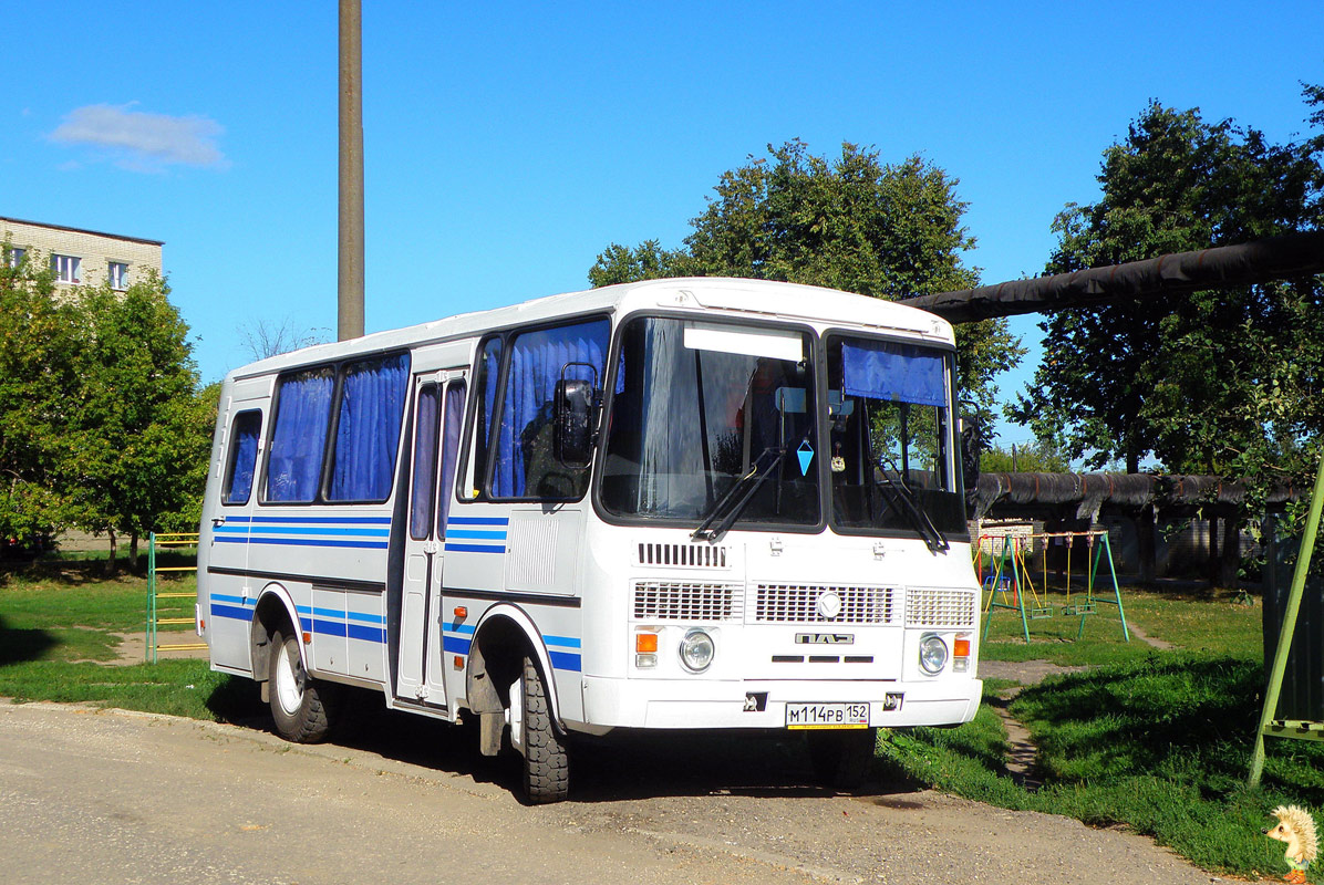 Нижегородская область, ПАЗ-32053 № М 114 РВ 152