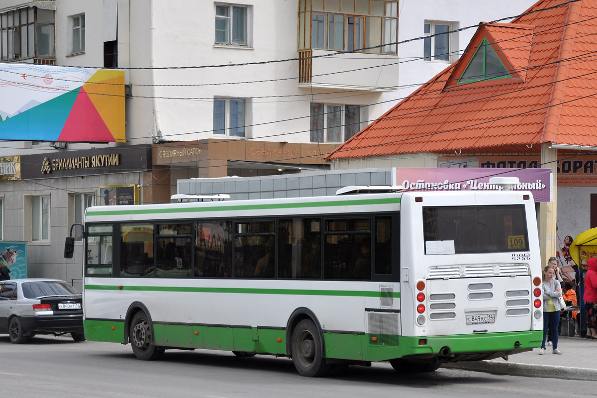 Jakutien Republik, LiAZ-5256.60-01 Nr. С 849 КС 14