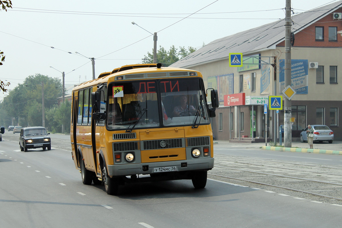 Оренбургская область, ПАЗ-423478 № У 124 МС 56