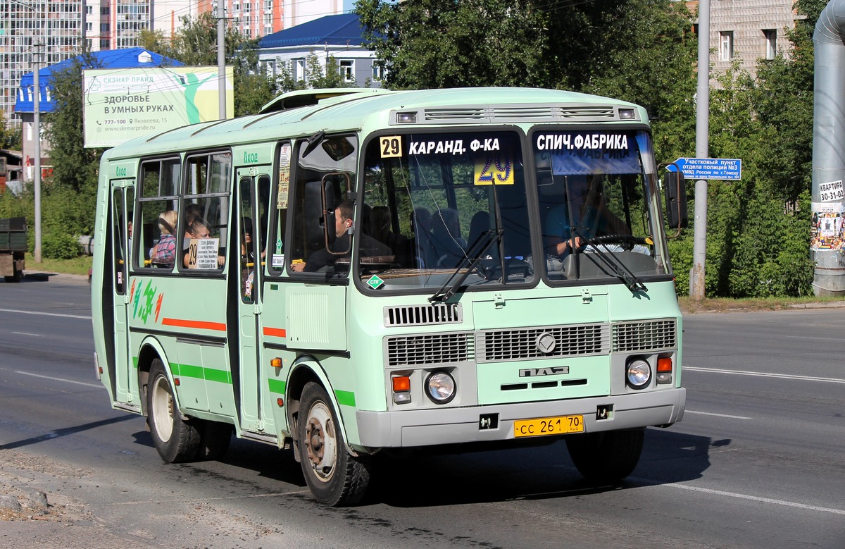 Томская область, ПАЗ-32054 № СС 261 70