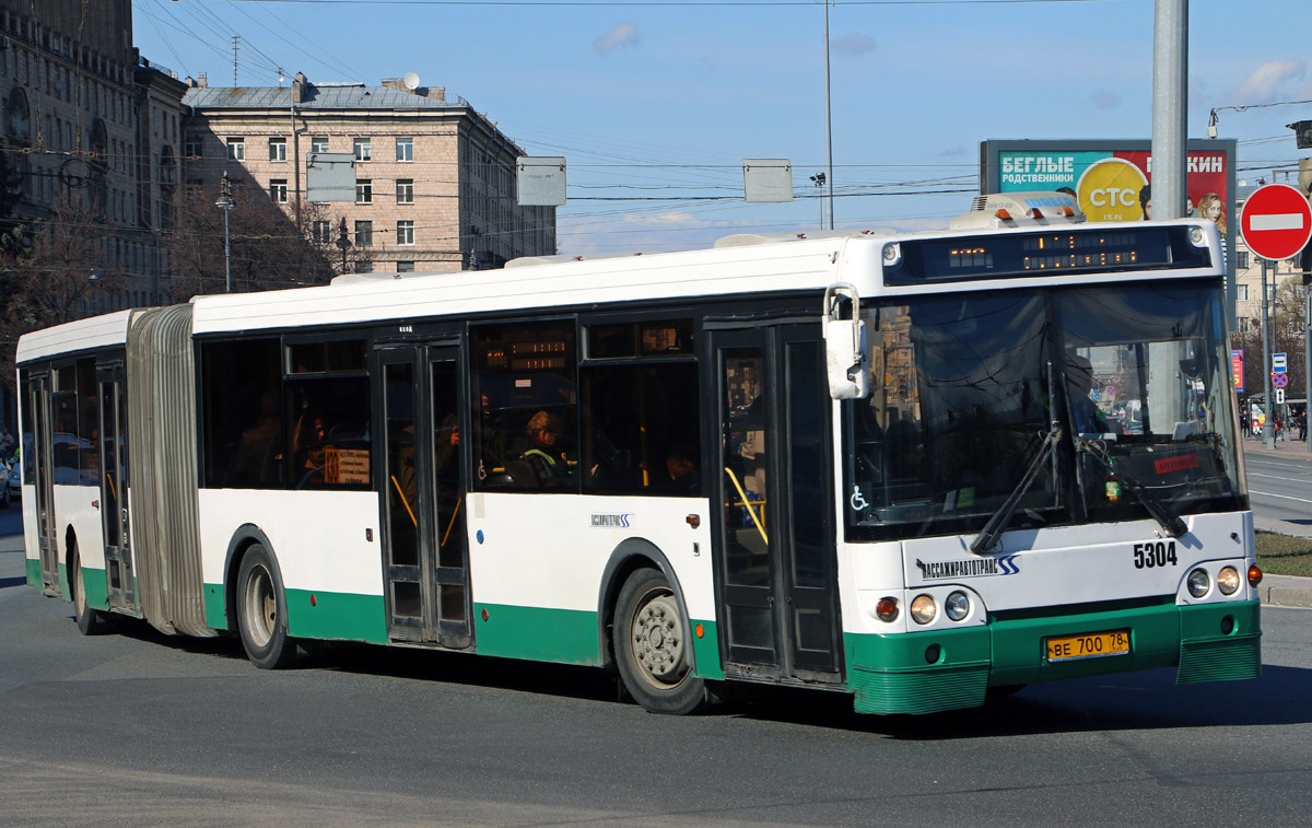 Санкт-Петербург, ЛиАЗ-6213.20 № 5304