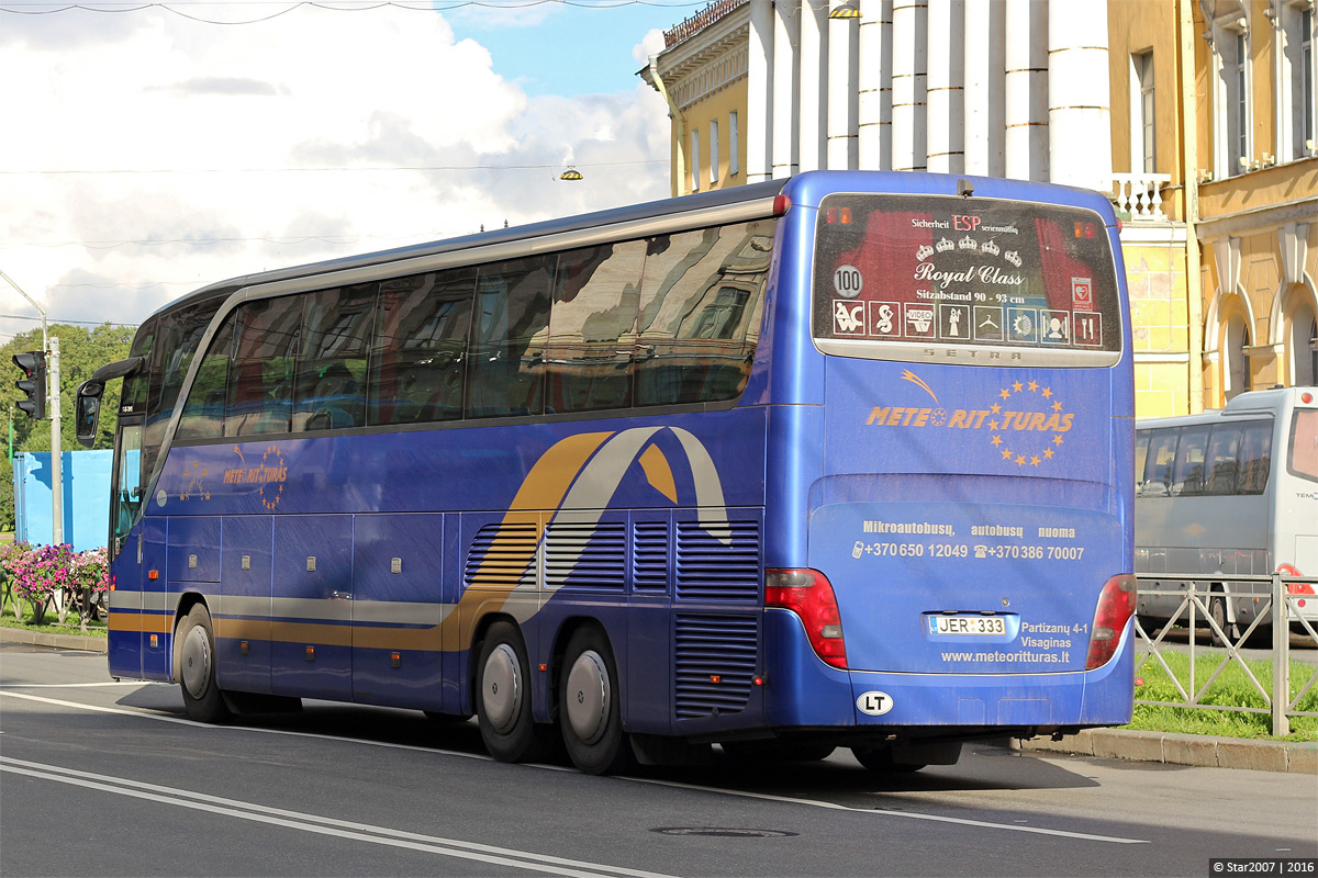 Литва, Setra S416HDH № JER 333