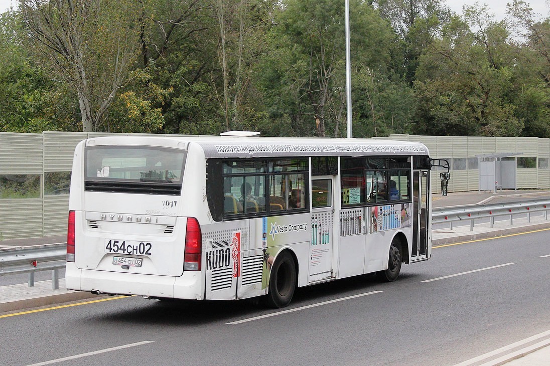 Алматы, Hyundai New Super AeroCity 1F/L № 1917