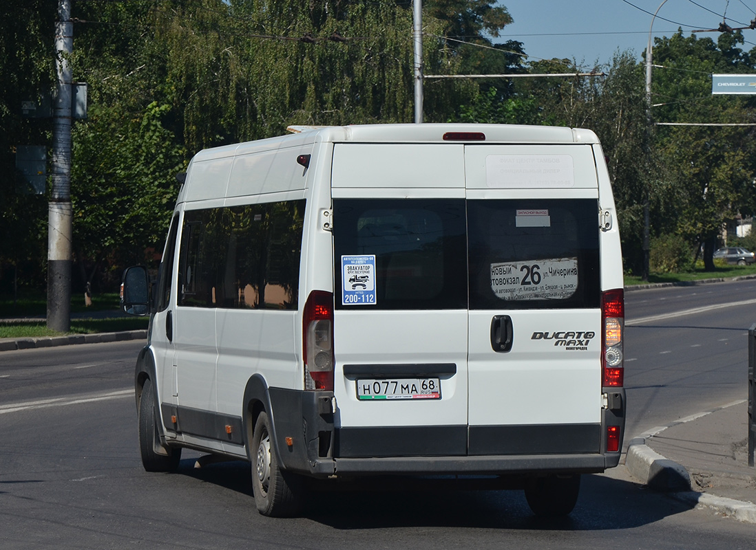 Тамбовская область, Нижегородец-FST613 (FIAT Ducato) № Н 077 МА 68