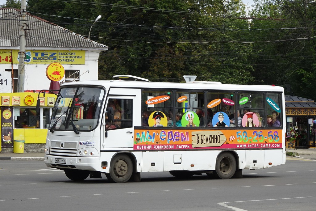 Ярославская область, ПАЗ-320402-05 № М 383 ВО 76