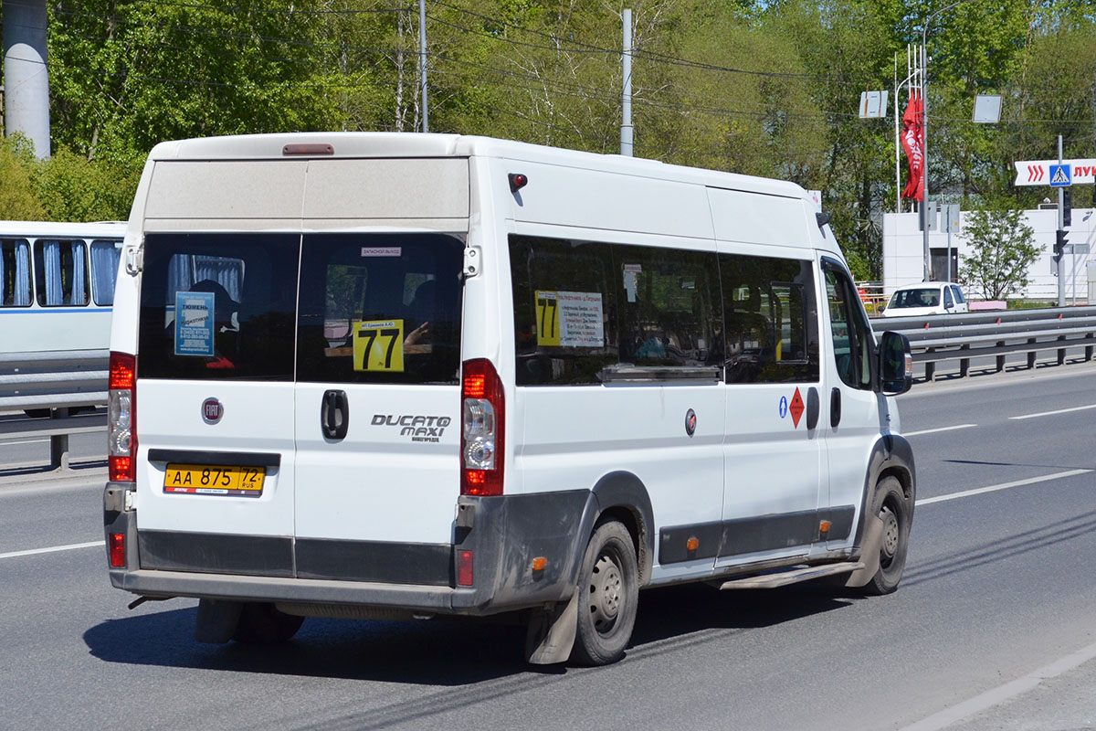 Тюменская область, Нижегородец-FST613 (FIAT Ducato) № АА 875 72