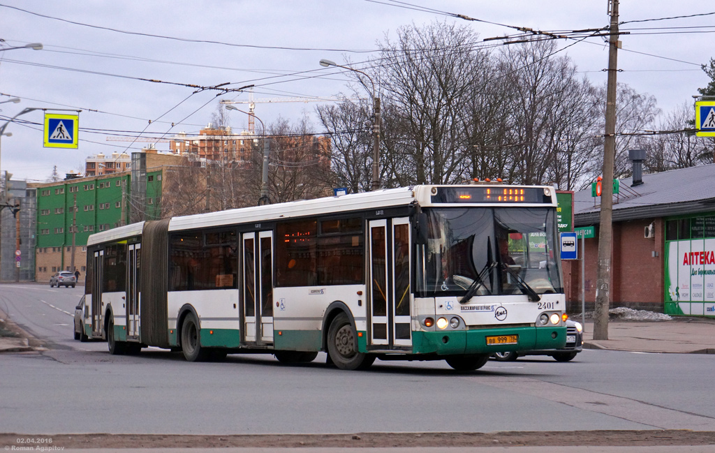 Санкт-Петербург, ЛиАЗ-6213.20 № 2401