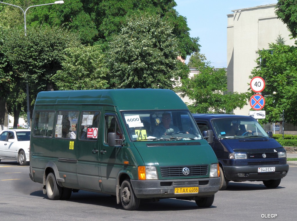 Витебская область, Volkswagen LT46 № 2 ТАХ 4466