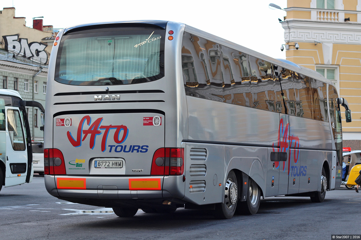 Испания, MAN R08 Lion's Coach L RHC444 L № 118