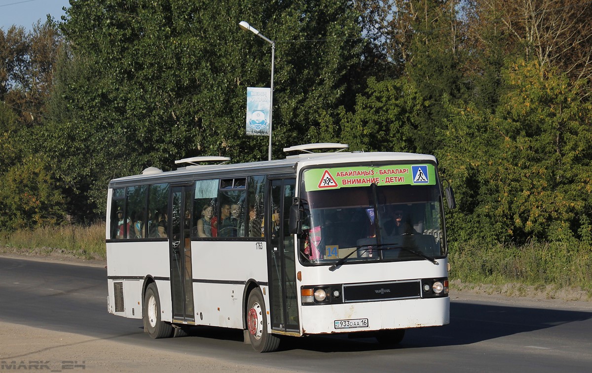 Восточно-Казахстанская область, Van Hool T815CL Integral № 933 DAA 16