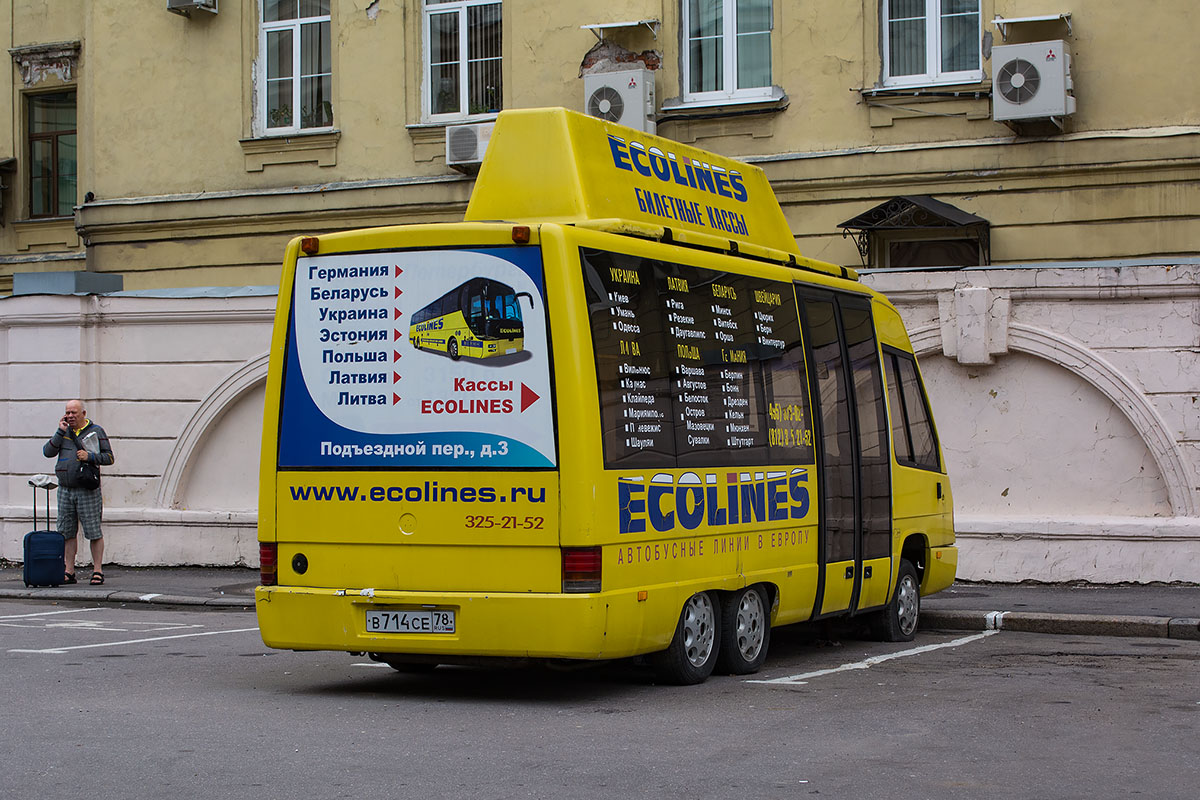 Санкт-Петербург, Mercedes-Benz O100 City № В 714 СЕ 78