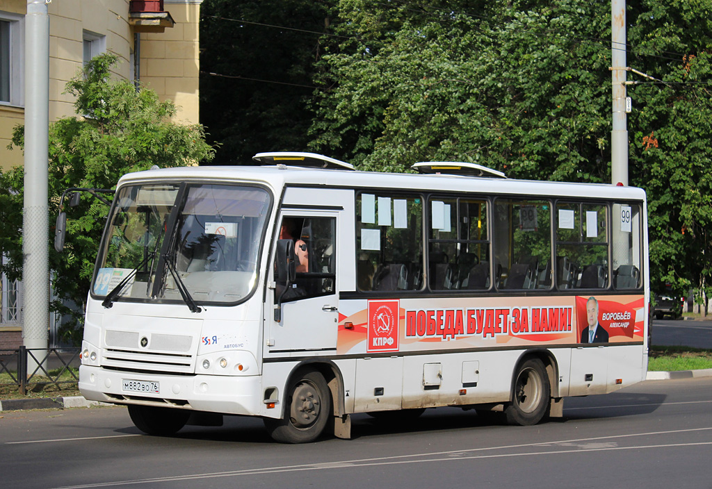 Ярославская область, ПАЗ-320402-05 № М 882 ВО 76