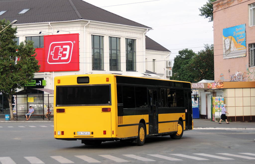 Kirovograd region, MAN A12 EL202 # BA 1167 AI