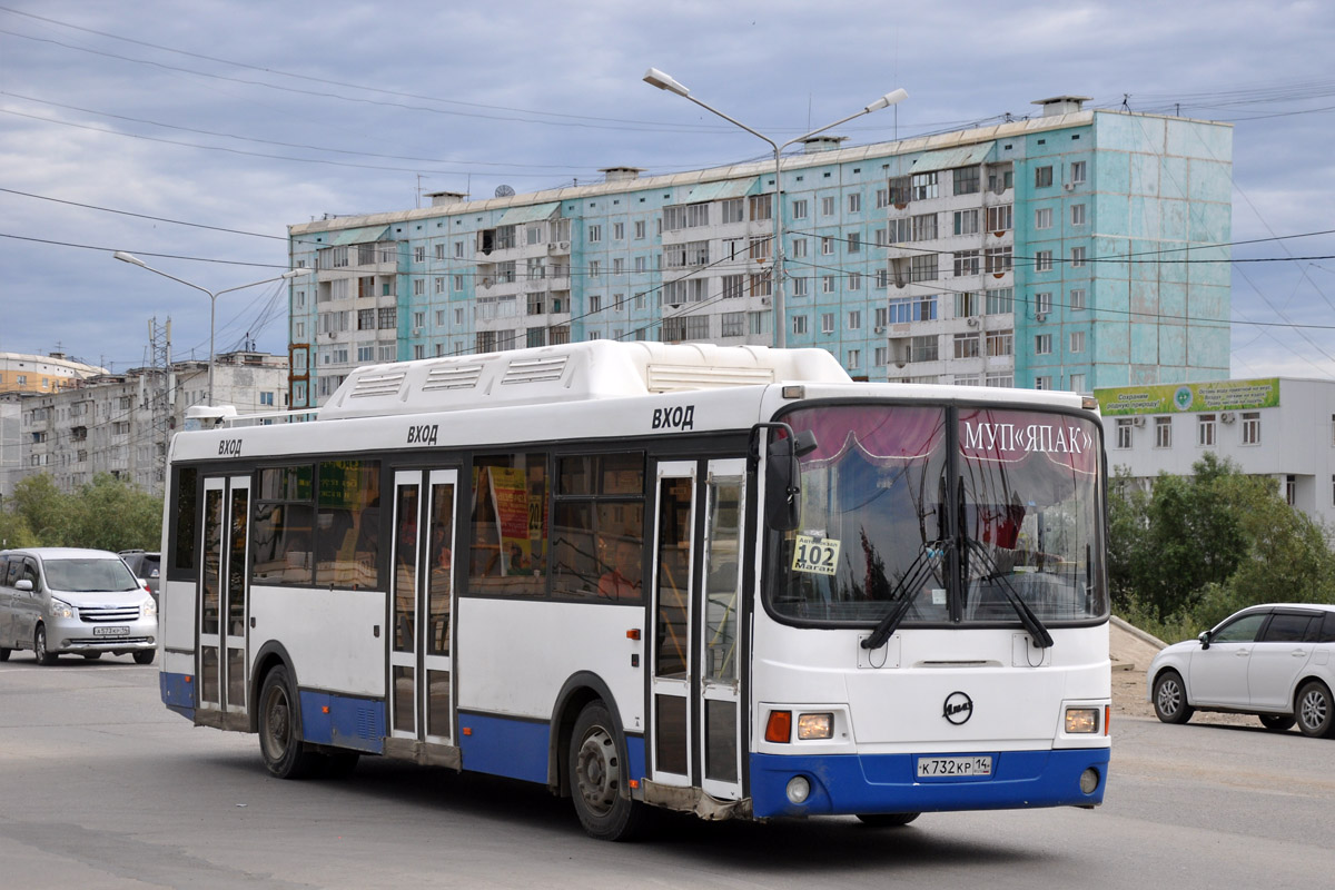 Sacha (Jakutsko), LiAZ-5256.57 č. К 732 КР 14