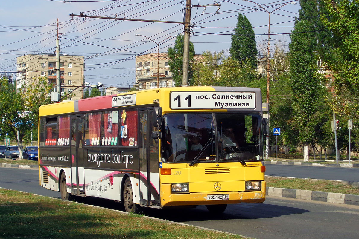 Саратовская область, Mercedes-Benz O405 № А 051 МО 164