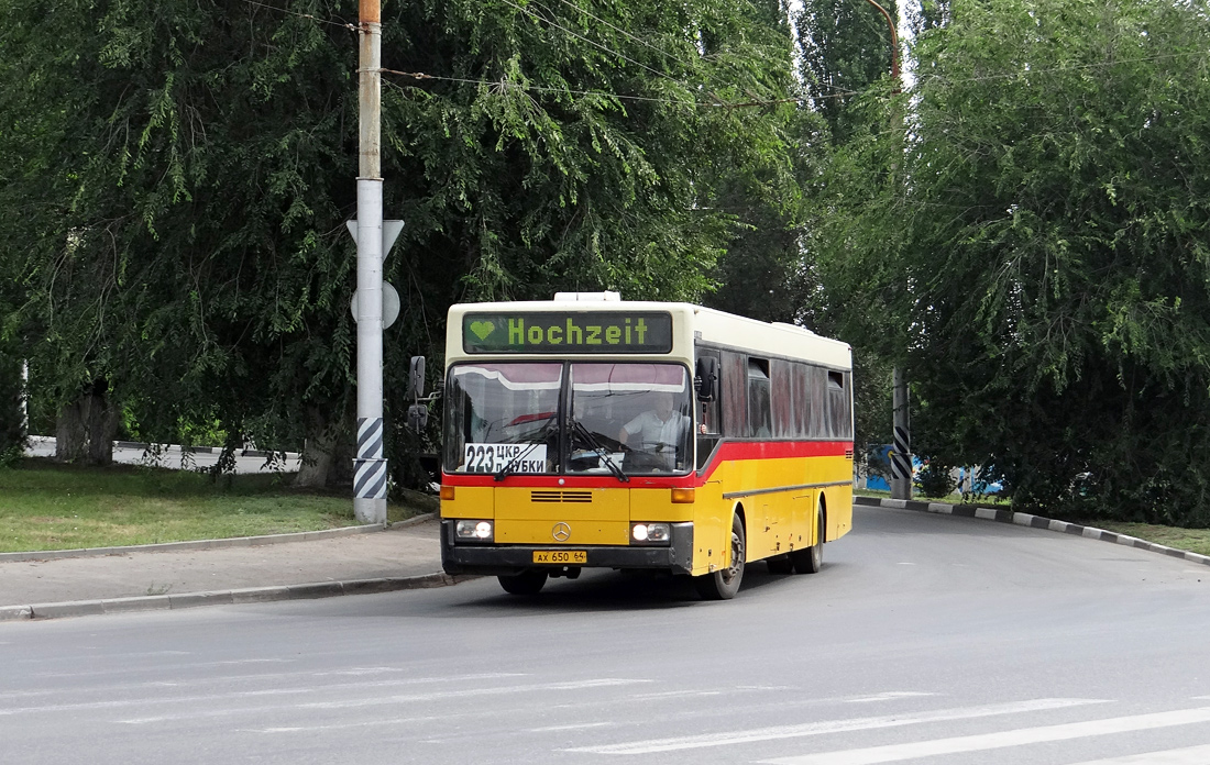 Саратовская область, Mercedes-Benz O405 № АХ 650 64